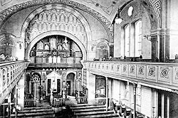 The Saaz synagogue, about 1920