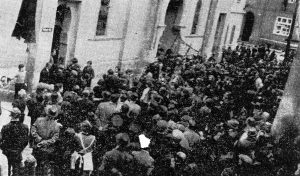 November 10th, 1938 at the Saaz Synagogue (Regional Museum Žatec)