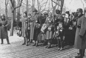 Transport of Jews to the Theresienstadt Ghetto, Plzn 1941 (Memorial Site Theresienstadt|Terezín)